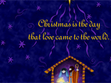 Jesus Is Love christmas ecards