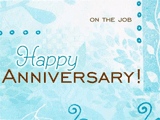 Job Anniversary workplace support ecards