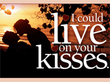 Your Kisses hugs & kisses ecards