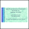 Blue Paper Texture -- Business Greeting Cards project from Yahoo! Greetings