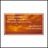 Sunset Clouds -- Religious Business Greeting Cards project from Yahoo! Greetings