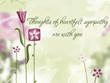 Heartfelt Sympathy sympathy ecards
