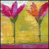 Vibrant Flowers -- Everyday Thank You Greeting Card project from Yahoo! Greetings