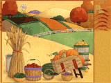 Autumn Harvest celebrate fall ecards