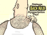 9/6 Back Hair Appreciation celebrate the date ecards
