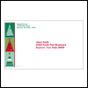 Christmas Trees  -- Printable Christmas 1/2 fold Envelopes eCard from American Greetings