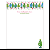 Festive Trees  -- Printable Christmas Stationery eCard from American Greetings