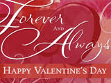 Forever and Always valentines day ecards