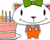 Birthday Cat