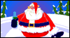 Drunken Santa Christmas Ecard