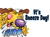 2/16 Sneeze Day celebrate the date ecards