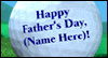 Personalized Golf Ball -- Father's Day eCard from Yahoo! Greetings