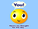 Thought for the Day thinking of you ecards