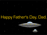 Alien Dads father's day ecards
