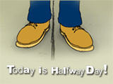 7/2 Halfway Day celebrate the date ecards