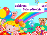 7/23 Cutesy-Wootsie Day celebrate the date ecards