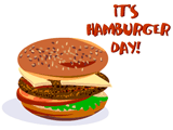 7/28 Hamburger Day celebrate the date ecards