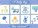 It's A Boy birth announcement ecards