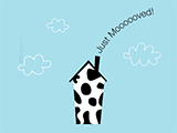Mooooving saying hi ecards
