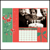 Garland Add-a-Photo -- Add-a-Photo Flora and Fauna Calendars project from Yahoo! Greetings