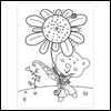 Happy Daisy -- General Coloring Sheets project from Yahoo! Greetings