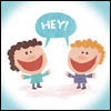 A Little "Hey!" --  project from Yahoo! Greetings