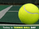 8/2 Tennis Ball Day celebrate the date ecards