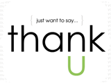 A Note of Thanks saying thanks ecards