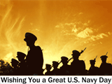 10/13 U.S. Navy Day celebrate the date ecards