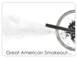11/17 Great American Smoke Out celebrate the date ecards