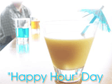 11/12 Happy Hour Day celebrate the date ecards