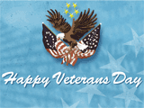 With Admiration<br>for You veteran's day ecards