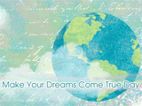1/10 Make All Your Dreams Come True Day celebrate the date ecards