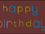 Personalized Birthday ABCs 