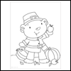 Happy Harvest -- Thanksgiving Coloring Sheets project from Yahoo! Greetings