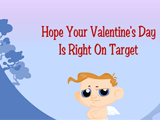 Cupid Shooting Gallery valentines day ecards