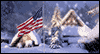 We Love and Miss You  -- Patriotic Christmas Wishes eCard from American Greetings