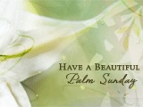 A Palm Sunday Wish<br>for You easter ecards