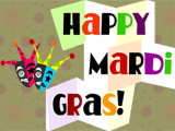 Mardi Gras Wishes mardi gras ecards