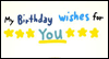 My Birthday Wishes for You 