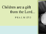 Your Precious Little Gift 