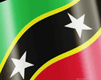 bandera de Saint kitts y nevis
