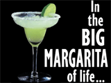 In the Big Margarita of Life saying hi ecards