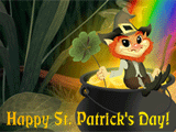 Pot of Gold st. patricks day ecards