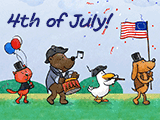 All-American Parade (Personalized) 4th of july ecards