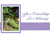 Your Friendship is a Blessing friendship day ecards