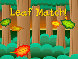 Leaf Match Game celebrate fall ecards