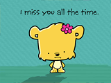 I Miss You All The Time i miss you ecards