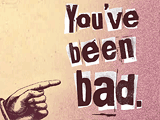 Youve Been Bad getting physical ecards