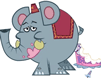 Birthday Cake - Onion The Elephant